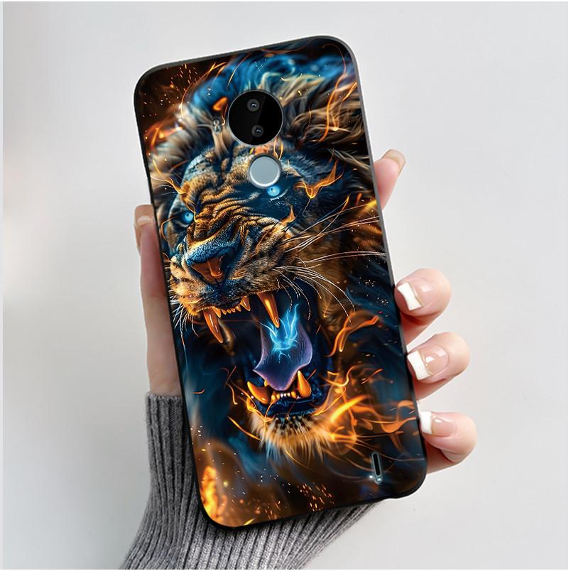 Luxury Cute Cool Boys Girls Case For Nokia C30 Case C20 C10 Silicone Shockproof Bumper Cover for Nokia C20 C 30 C 20 Slim Fundas