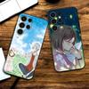 Мультяшный силиконовый чехол Hotaru Gin для Samsung S25 24 23 22 21 20 Plus Ultra 5G Lite Ударопрочный чехол