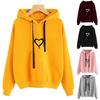 2025 Oversized Hoodie Women Gothic Pullover Clothes Autumn Winter Tops Sweatshirt Sleeved Hoodie Fashion Street Female Clothing