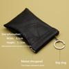 Leather Long Pocket Key Wallet Keyring Coin Purse Women Men Small Short Money Change Bag Card Holder