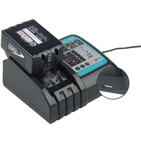 Зарядное устройство для Makita 14V-18V BL1815 BL1840 BL1830 DC18RC Замена