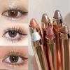 1 шт. Мерцающий хайлайтер-стик, ленивые блестящие тени-карандаш для ярких глаз, ослепительный эффект, макияж, хайлайтер, косметика