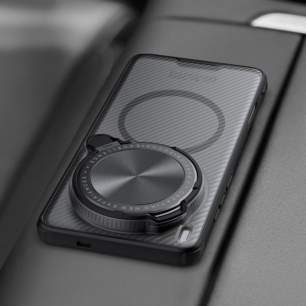 For Vivo X200 Ultra Phone Case Nillkin CamShield Prop Magnetic Clear Version Hard PC+TPU Shell Shockproof Back Cover