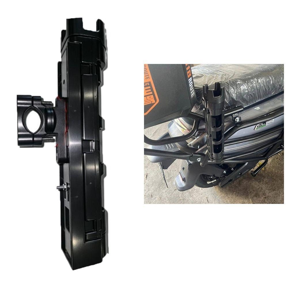 1Pcs Fishing Rod Holder Mount Support Rack Travel Storage Bracket Compact Lure Pole Mount For Bike