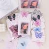 Korean Ins Butterfly Photocard Cover Case Idol Kpop Star 3 Inch Photo Card Holder Packing DIY Decoration Material Paper