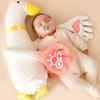 Baby Sleep Patter Stuffed Soothing Patting Toy with Palm Pad 3 Levels Adjustable Electric Hand Pillow with Remote Control for Soothing Sleeping Baby