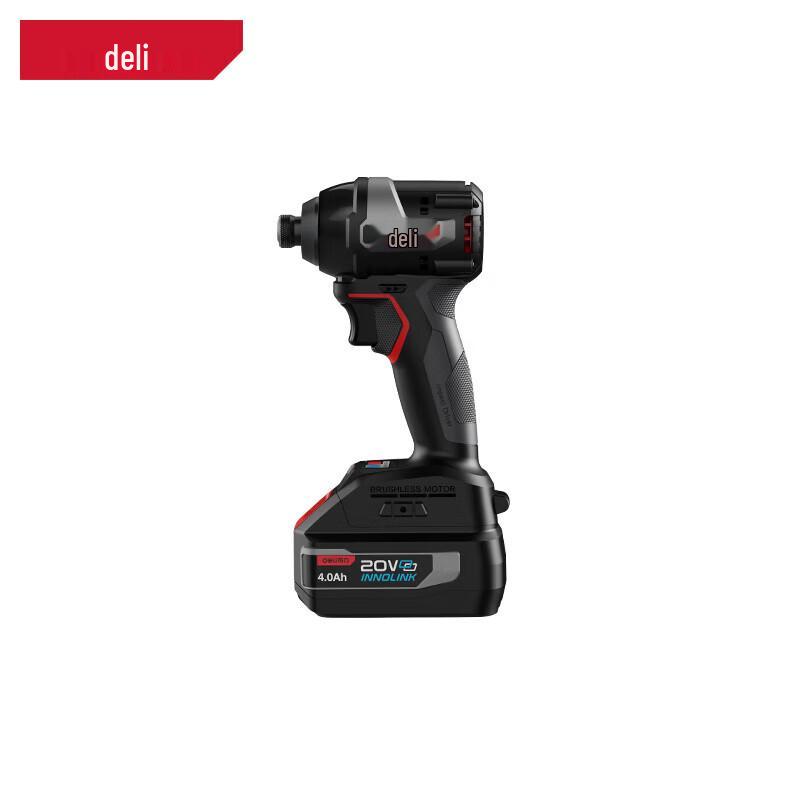 Deli 20V Cordless Brushless Impact Driver Drill CN plug (adapter included)