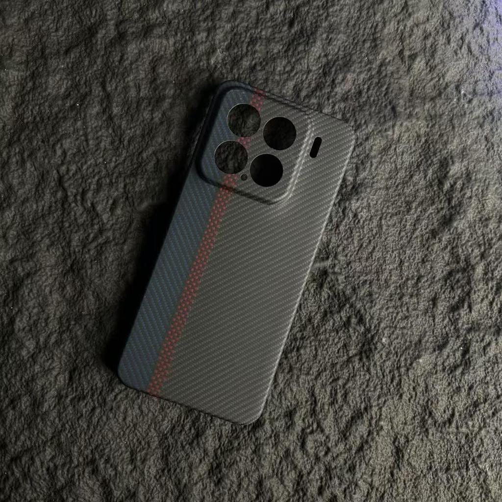 Чехол для телефона Xiaomi 15/15 Pro из ультратонкого арамидного волокна Kevlar Magnetic