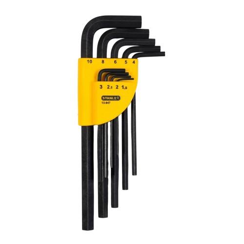 Набор длинных шестигранных ключей Stanley (Пакет из 9)