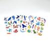 10 Sheets/Set Ocean Fish Whale Fake Tattoo Stickers Cartoon Marine Life Temporary Tattoos Kids DIY Body Arms Art Tattoo Sticker