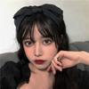 Сладкий и милый головной убор с узлом сверху, милая повязка для волос с бантом, ободок для волос, женский ободок