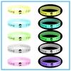 1/5/10pcs Party Shine Glow In The Dark Luminous Wristband Rubber Bangle Silicone Bracelet Silica Gel