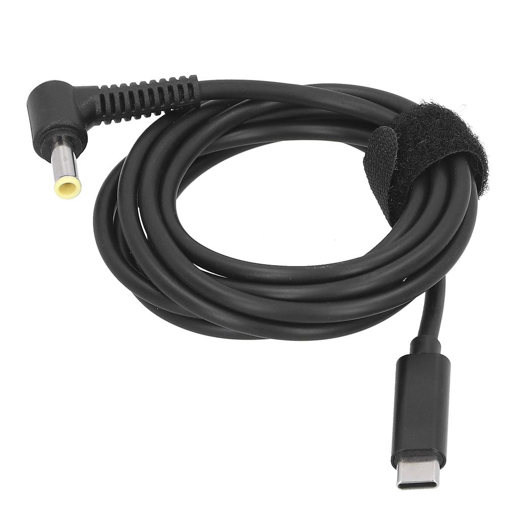 Кабель-адаптер питания USB Type-C (папа) на DC 5.0 x 1.0 мм (папа) для компьютера, ноутбука