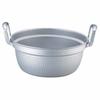 Endo Shoji Cooking Pot, 39cm, Two-Handed, Aluminum, Anodized for Immediate Use, Discoloration-Resistant, and Corrosion-Resistant, Outer Diameter X