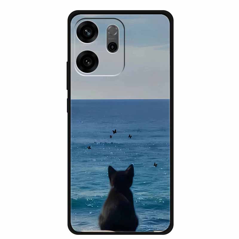 For Oppo Reno14 F 5G Case Wolf Lion Soft TPU Silicone Phone Cover For Oppo Reno 14 F 5G Reno14F Fundas Shockproof Bumper Shell