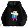 Popular Kids Hooded Tee Cute Cartoon Autumn Winter Casual Street Fashion Sweatshirt Crayon Shin Chan 3 14