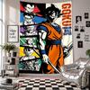 Wall TapestryDragon Ball Art Hanging Cloth Decorative Background Cover for Room Decoration