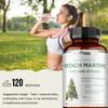 French Sea Pine Bark Dietary Supplement: Supports a healthy immune system and normal antioxidant function. 120 Vegetarian Capsules