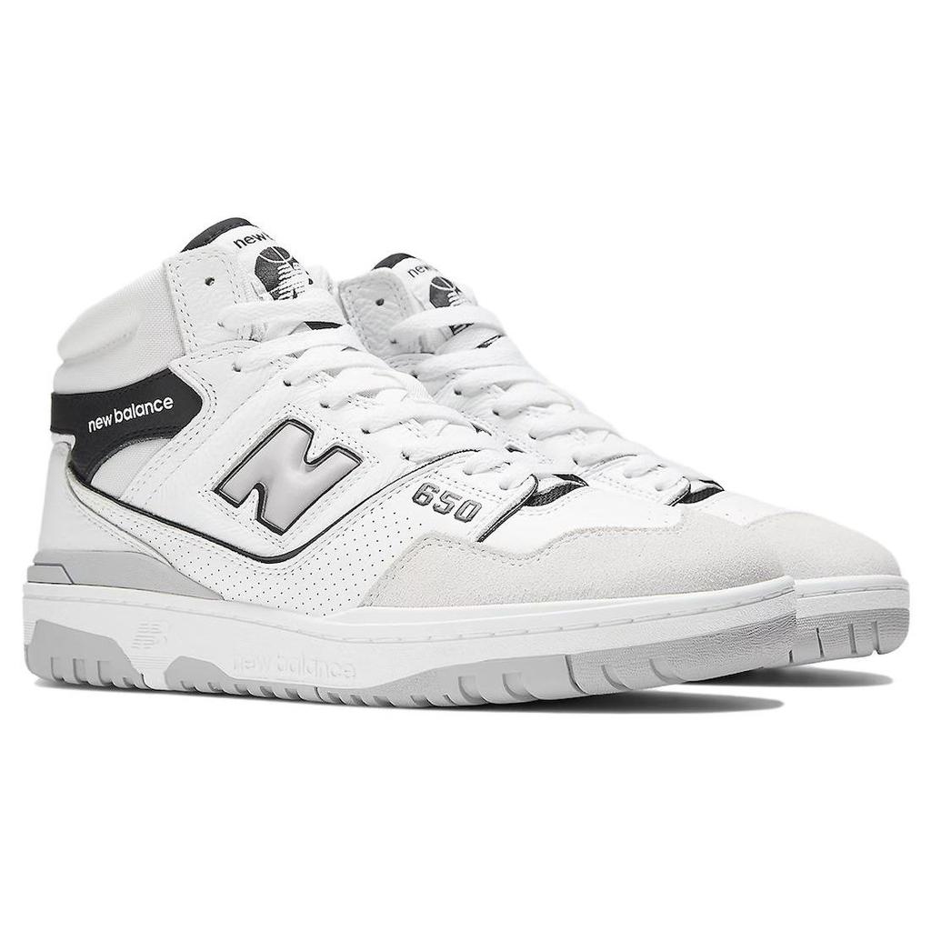 New Balance 650R Angora Pack - Черные Унисекс Кроссовки Белые BB650RWH