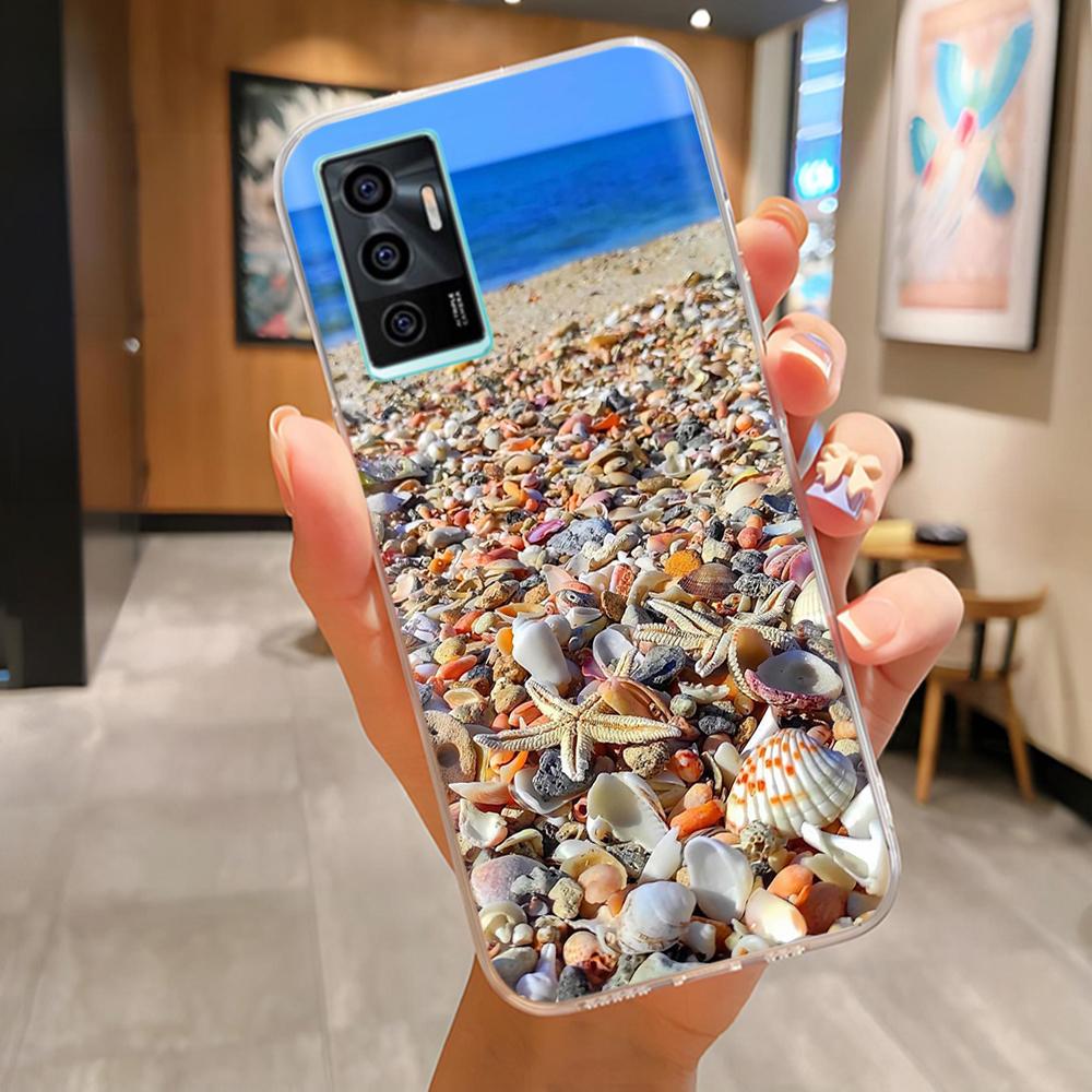 Прозрачный чехол для телефона Vivo V23e V23 5G V23 Pro Милый Мягкий Гладкий Силиконовый Полная Защита Противоударная Задняя Крышка для Vivo V2130 V2132