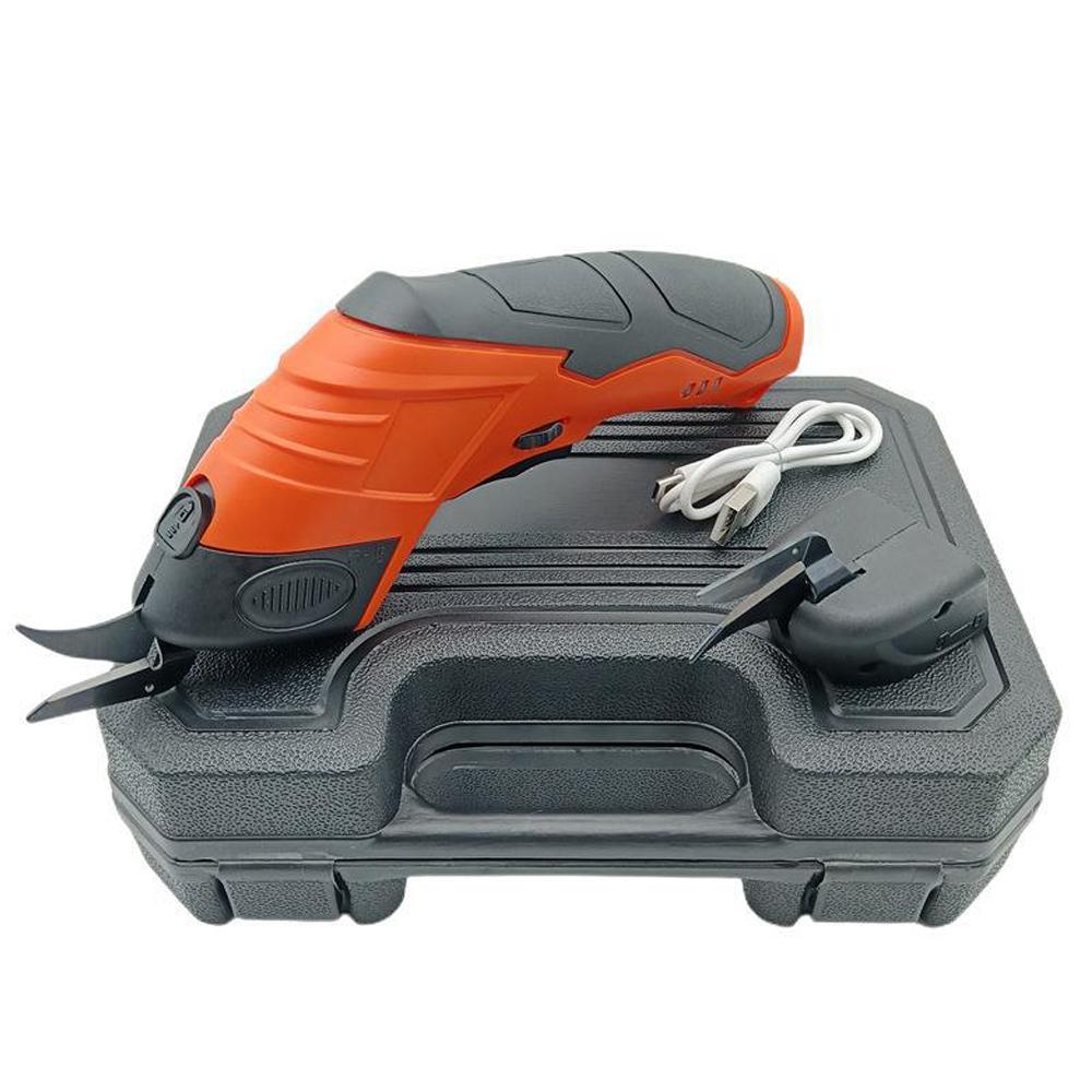 Ручной электрический резак для ткани Портативный станок для резки ткани Картон Кожаный коврик Пластик