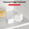 12Pcs Refrigerator Deodorizer Adhesive Activated Carbon Kitchen Cabinet Pantry Fridge Freezer Odor Eliminator Absorber Box