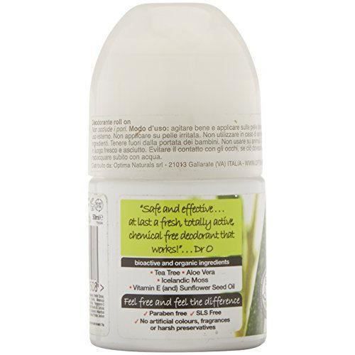 Déodorant - Dr Organic - Tea Tree - 50 ml - Sans sels d'aluminium - Mixte