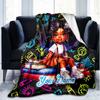1PC Custom Name "Magical Book Adventure" outdooor Flannel blankets Patterns Throw Blanket All-Season Soft Gift for Couch, Bed, Camping gifts