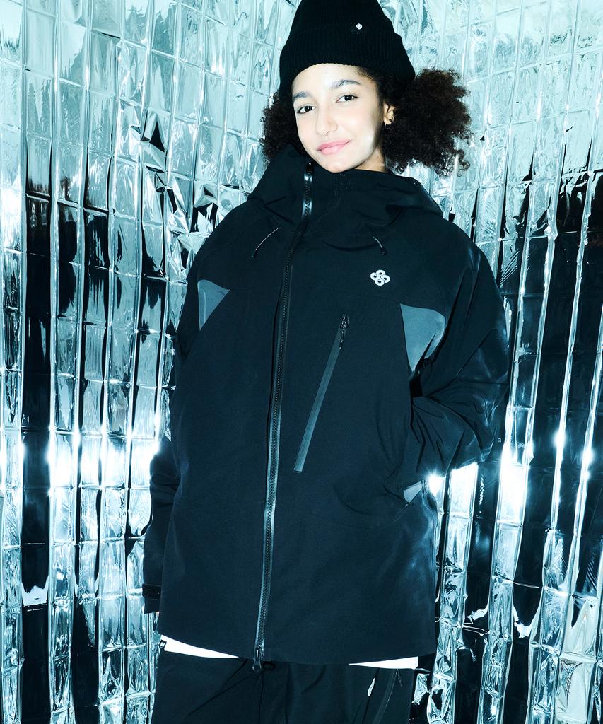 Doll Outerwear 2526 3L Arc Jacket Black Unisex