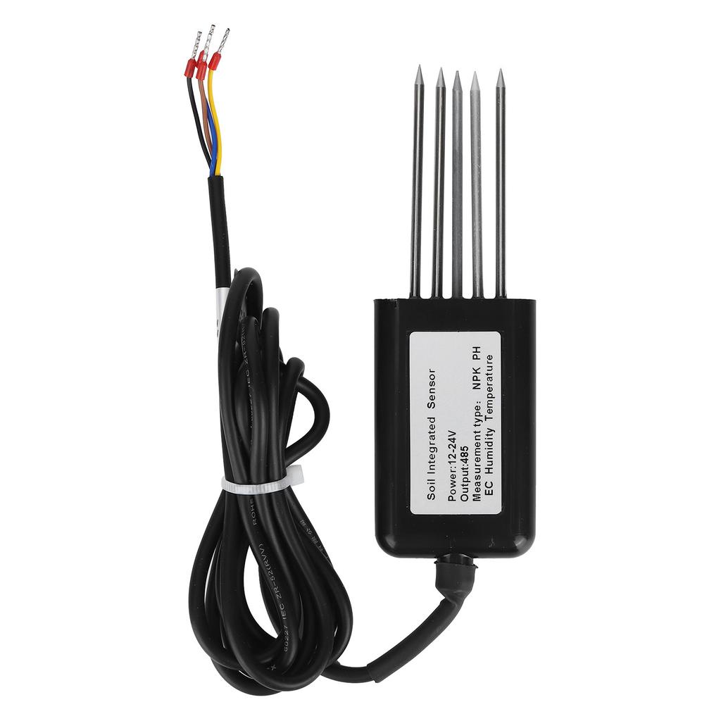RS485 5Pin датчик pH, NPK, температуры и влажности почвы, датчик электропроводности, тестер многопараметрического датчика почвы