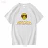 Arboria T Shirt long or short sleeves vintage Washed Stylish streetwear graphic Casual designer clothes Versatile homme fashion