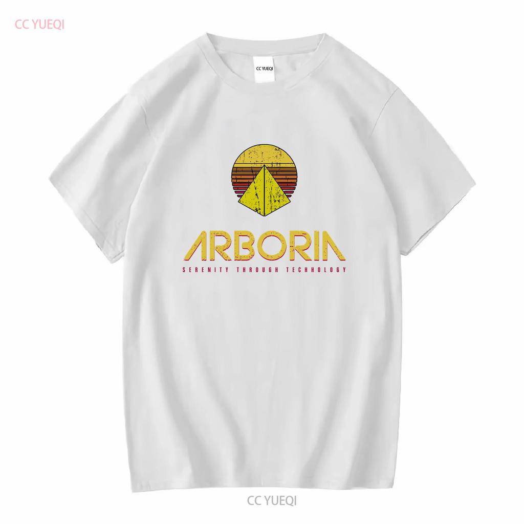 Arboria T Shirt long or short sleeves vintage Washed Stylish streetwear graphic Casual designer clothes Versatile homme fashion