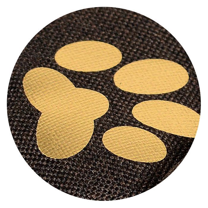 Водонепроницаемая лежанка для собаки с рисунком GOLD BONES, S M L XL