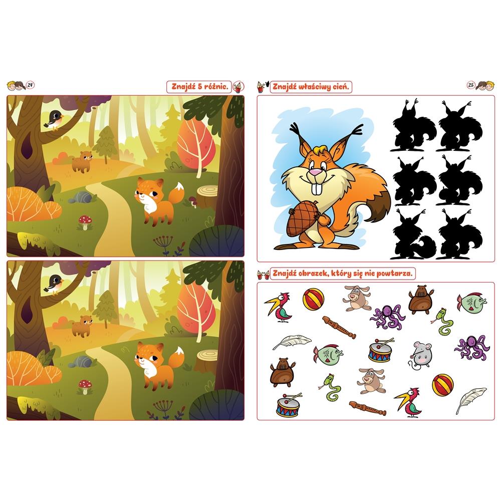 Riddles and Puzzles for Children Book with Activities Entertainment Stickers