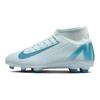 Nike Mercurial Superfly 10 Синтетическая кожа Устойчивая к истиранию Средняя высота Детские Футбольные бутсы Синий Детские FQ8318-400