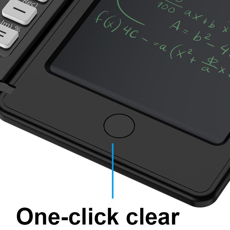 Solar Scientific Calculator With 6 Inch Writing Tablet Foldable 401 Computing Functions Professional Calculators PK 991MS 991ES