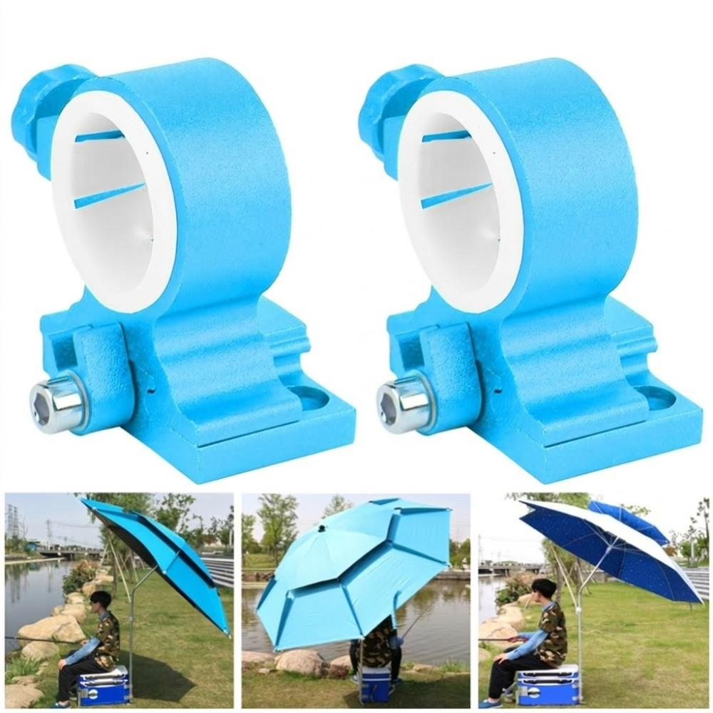 Magnalium Alloy Fishing Umbrella Bracket Adjustable Umbrella Fixed Clip Outdoor Fishing