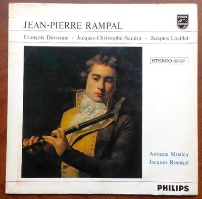 Виниловая пластинка ЖАН-ПЬЕР РАМПАЛЬ, ORCHESTRE ANTIQ - Девьенн - Нодо - Лёйе 839200HGY Philips Германия Классика Б/У