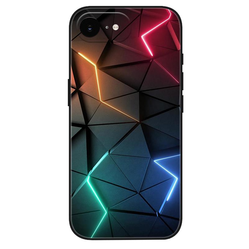 For iPhone 17e Case Silicone Luxury Space Cute Painted Soft Bumper for iPhone 17e 2026 17 e Phone Cover TPU Funda Shockproof