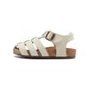 Simple and comfortable cow cut layered toe shoes and sandals for boys, girls, and middle-aged children