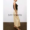 Fall New Women's Clothing Commute Leisure Fashion High Waist Pocket Decoration Belt Wide Leg Pants 8717344