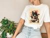 Ramen Cat T-Shirt, Black Cat Ramen Noodles Tee Shirt, Japanese Cuisine T-Shirt, Kawaii Graphic Tees, Miresgal Black Cat Gift