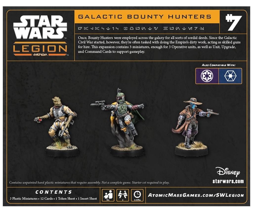 Star Wars Legion 2.0: Galactic Bounty Hunters Board Game Expansion (English Version) (841333134631)