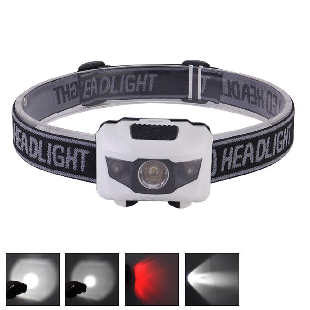 4-Mode LED Headlamp ABS LED Headlight Portable Super Bright