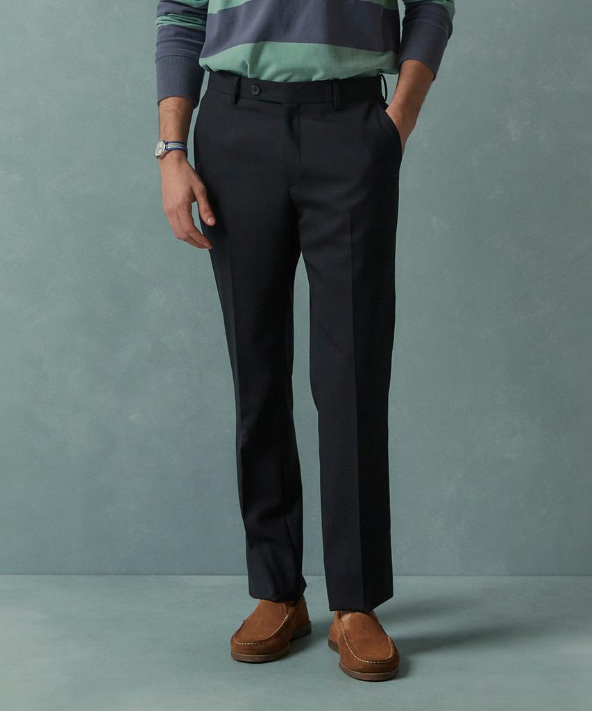 BROOKS BROTHERS Wool Trousers (Black) (Bbptmbg101)