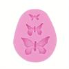 1 шт. Силиконовая форма бабочка, антипригарная форма для шоколада, конфет, торта, силиконовая форма