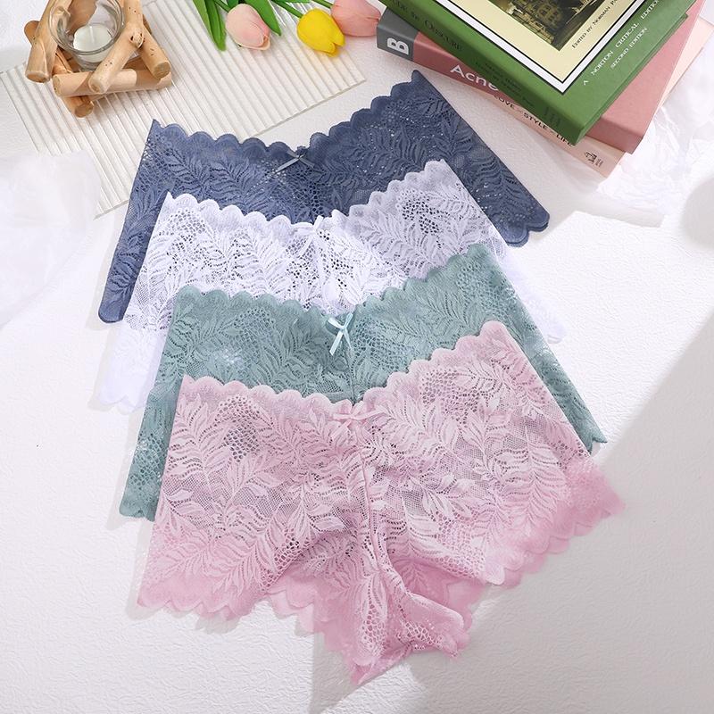 3 шт./компл. кружевные трусики для женщин, нижнее белье, бесшовные, с вырезами, сексуальные прозрачные женские брюки, дышащее интимное белье