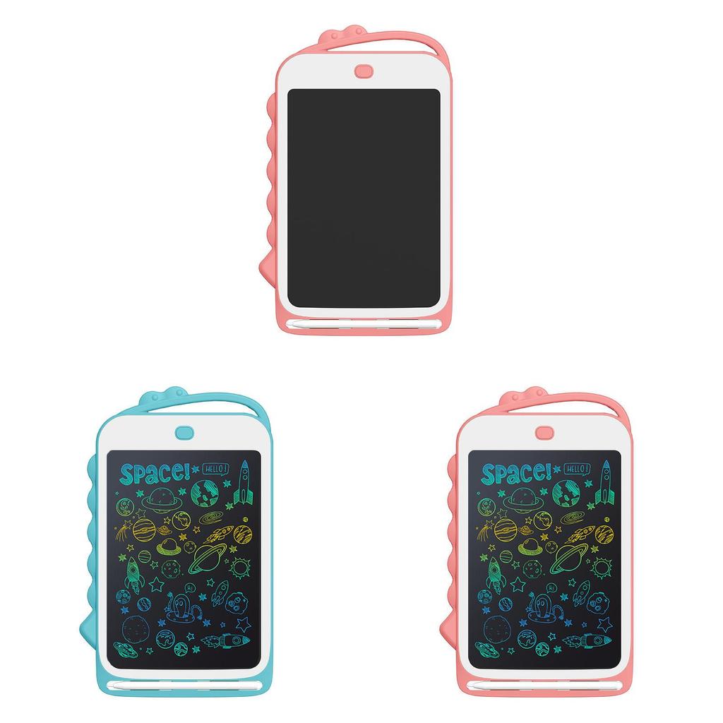 Новый 8,5-дюймовый цветной ЖК-электронный планшет для рисования с динозавром для детского веселья и творчества