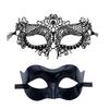 2 Pcs Couple Masquerade Masque Set for Men And Women