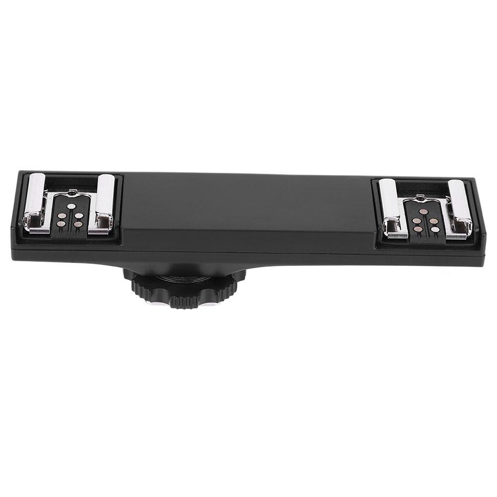 Качественный сверхлегкий двойной разветвитель «горячий башмак» для зеркальной фотокамеры (для зеркальной камеры)